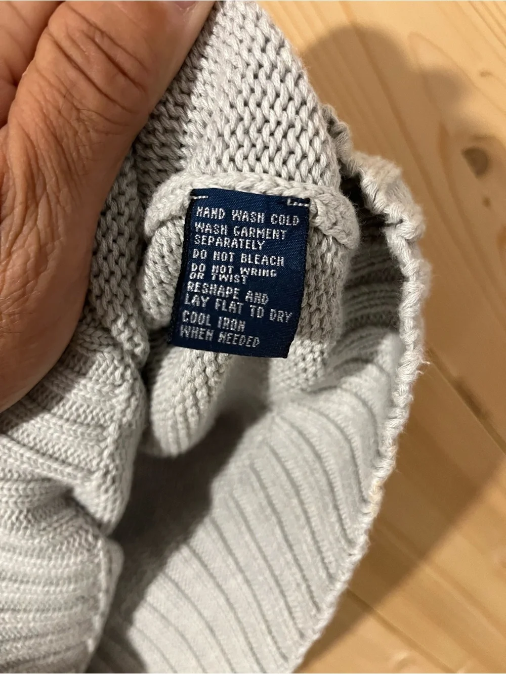 Polo Ralph Lauren Men’s Sweater Vest XL Gray 100% Cotton V-Neck Pony Logo